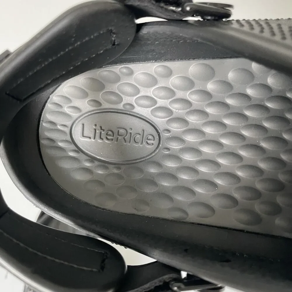 Crocs Men's Classic Yukon Vista II LiteRide Clog Sandal Black/Slate Grey Size 11